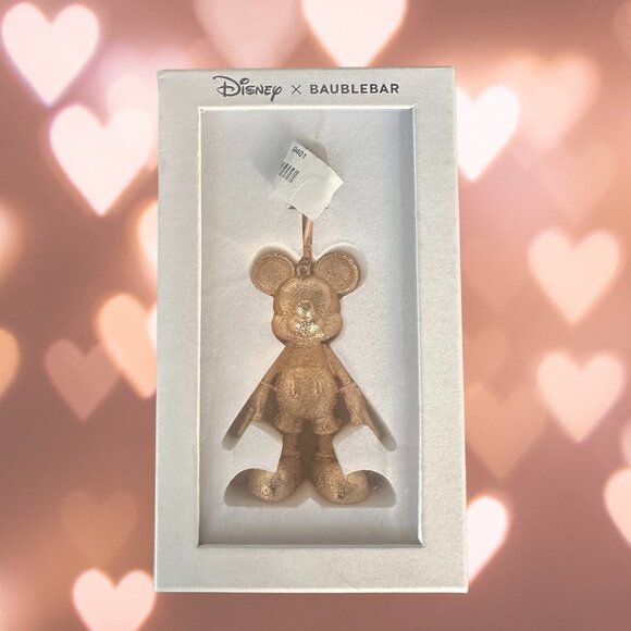 BaubleBar Jewelry - BAUBLEBAR Disney Mickey Mouse Goldtone Bag Charm